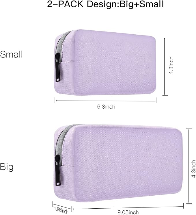 Universal Electronics Accessories Bag Pouch, Power Adapter, Laptop Mouse - Image 2