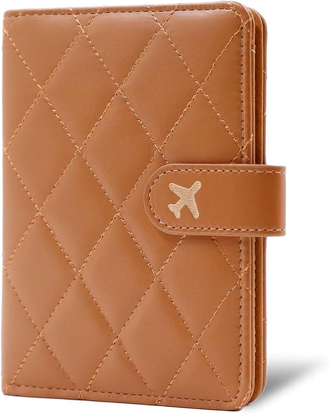 Melsbrinna Premium Leather Passport Holder Covers Case, Waterproof Rfid by Melsbrinna