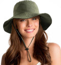 Water-Resistant Sun UPF 50+ Bucket Hat Protection Packable Brimmed Boonie by SHINCHIC