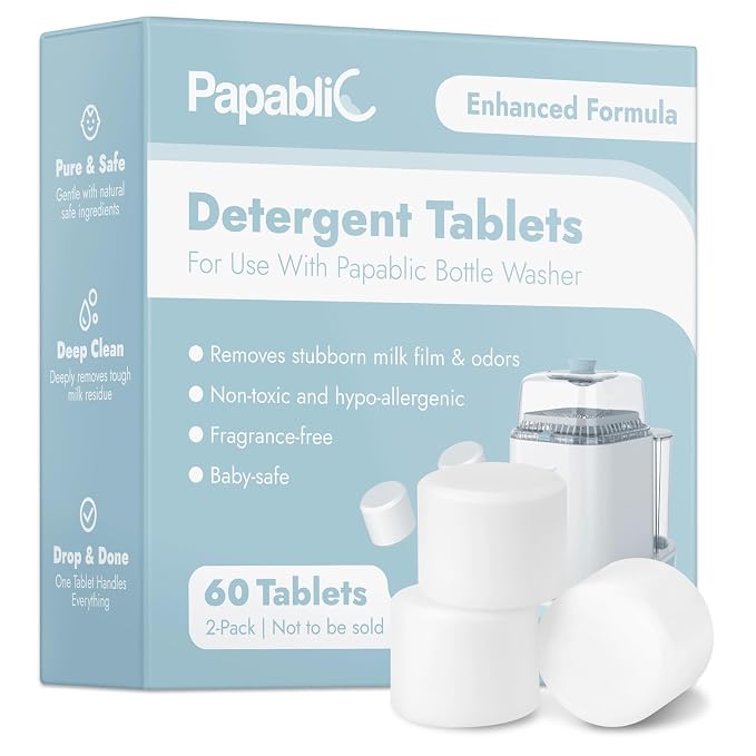 Papablic 60Pcs Official Detergent Soap Tablets - Image 9