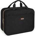 Black Toiletry Bag, Makeup Organizer, Travel Bag by BALULHG