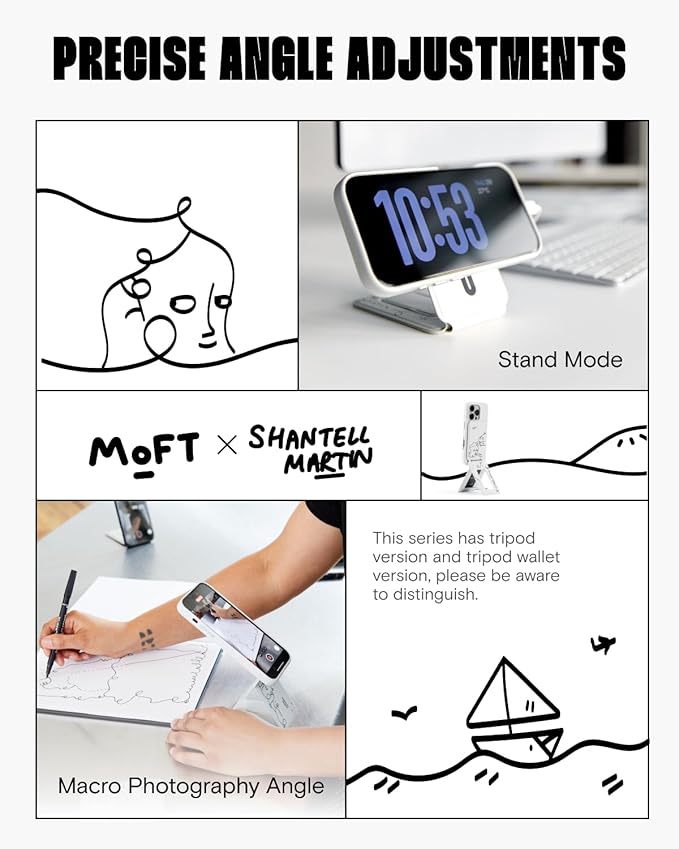 MOFT x Shantell Martin Phone Tripod Stand Selfie Stick - Image 3