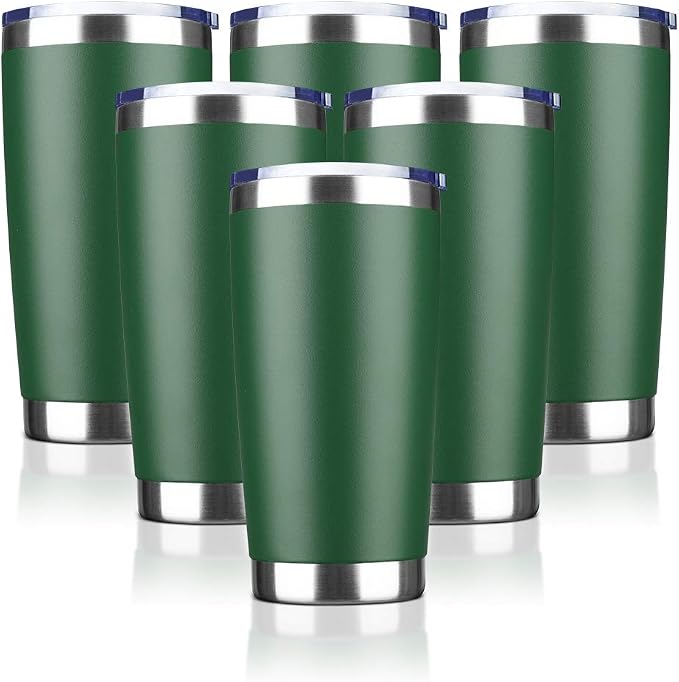 20oz Tumbler Bulk Stainless Steel Vacuum Insulated Tumblers by VisittheEcoMozz