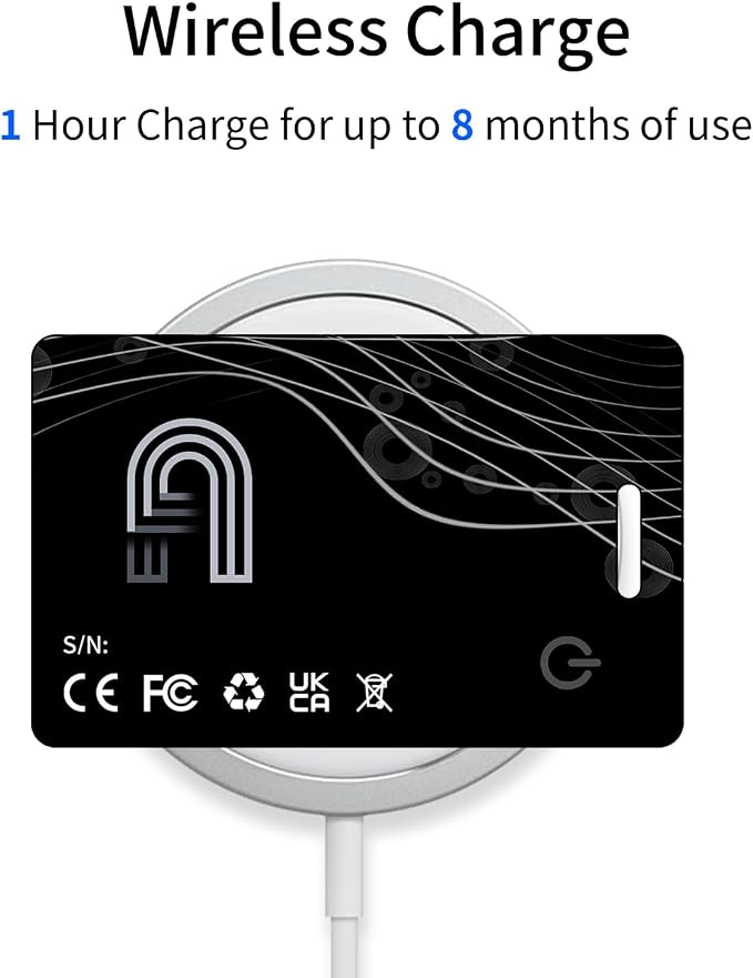 Wallet Tracker Card, Rechargeable Bluetooth Tracker - Image 6