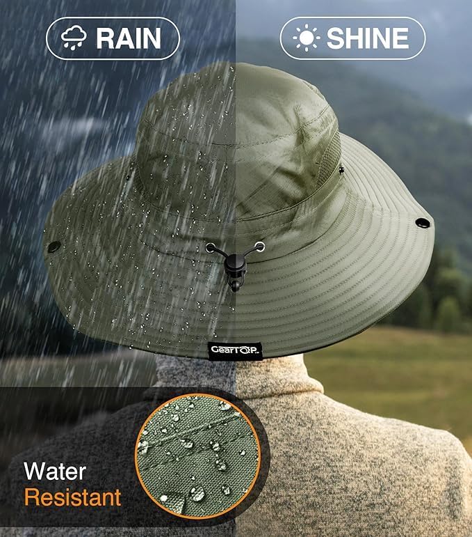 GearTOP Safari Sun Hat for Men and Sun Hats for Women UV Protection UPF 50+ - Image 4