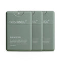Noshinku - Refillable Hand Sanitizer Eucalyptus 3-Pack, Travel Size Spray by Noshinku