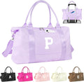 Daughter Niece Gifts for Teen Girl Kids, Initial Travel Duffel Bag Sports Gym by izuzta
