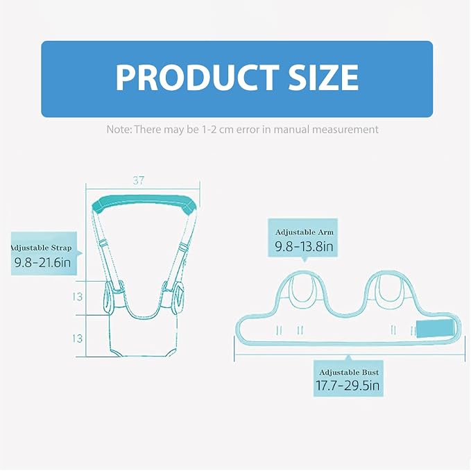 Baby Walking Harness-Handheld Assistant Belt- Toddler Infant Walking Aid - Image 3