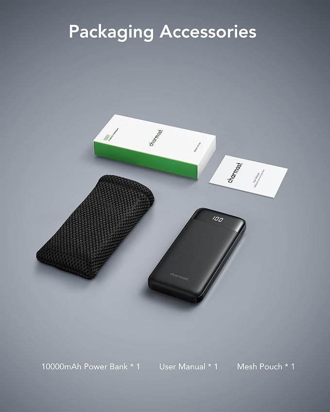 charmast Portable Charger with Built in Cables, Power Bank with Cords Wires - Image 8
