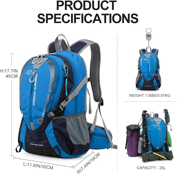 INOXTO Small Hiking Backpack - Image 2