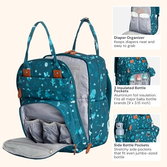 BabbleRoo Diaper Bag Backpack - Image 4