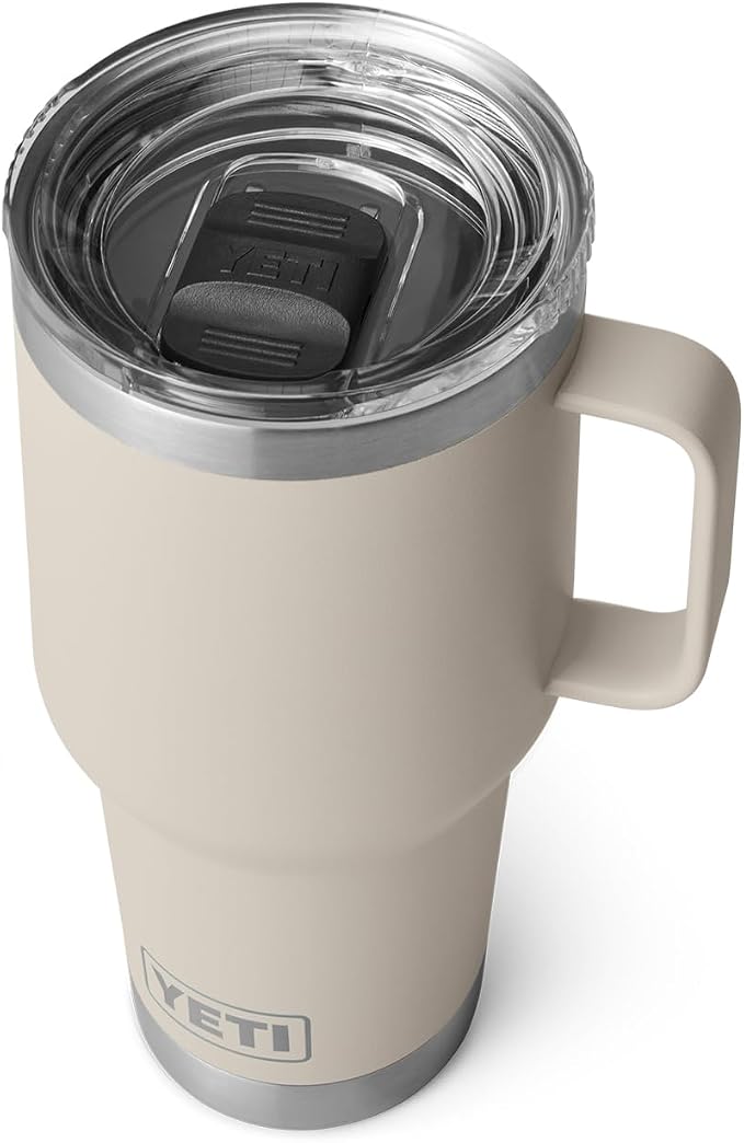 YETI Rambler 30 oz Travel Mug, Stainless Steel, Vacuum Insulated by YETI
