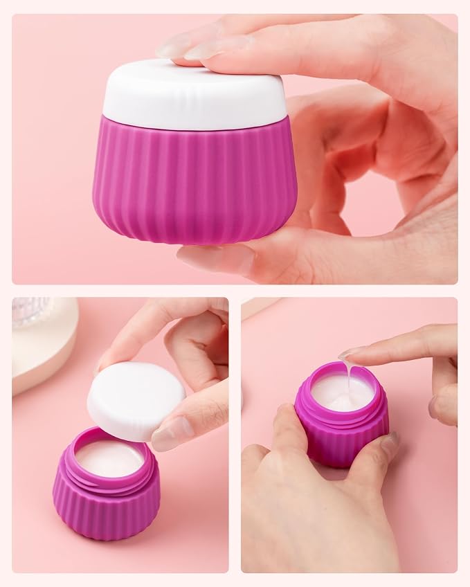 Travel Containers for Toiletries 4 Pack, TSA Approved Travel Size Toiletries - Image 3
