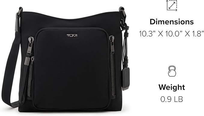 TUMI - Voyageur Tyler Crossbody - Nylon Crossbody Bag - Business, Travel Bag - - Image 5
