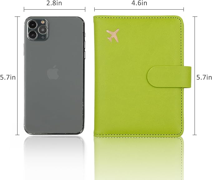 Melsbrinna Premium Leather Passport Holder Covers Case, Waterproof Rfid - Image 5