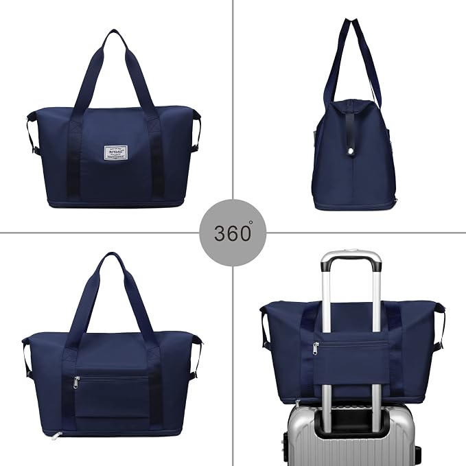 NPBAG Women Travel Duffel, Gym Workout Overnight Bag, Mommy Hospital Bag - Image 4