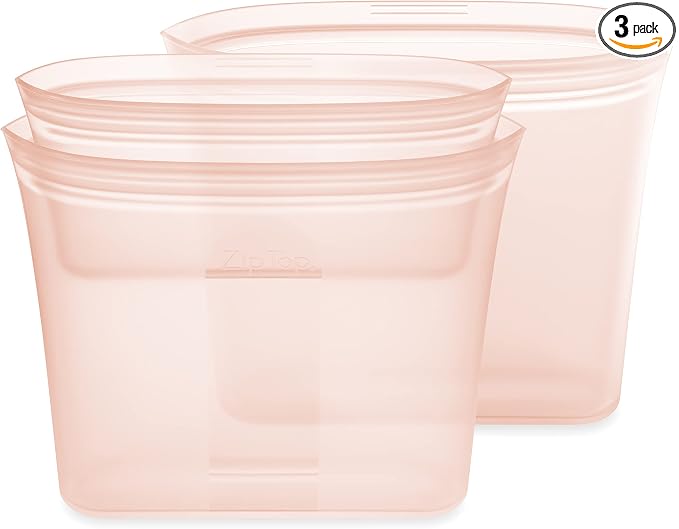 Zip Top Reusable Food Storage Bags | 3 Bag Set by ZipTop