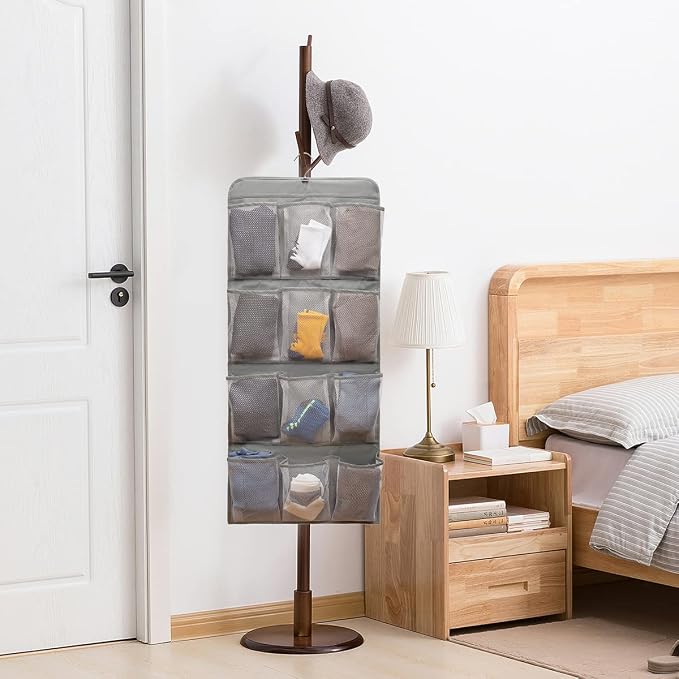 Dual Sided Hanging Shoe Organizer - Image 8