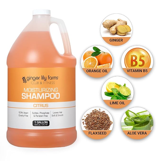 Ginger Lily Farms Club & Fitness Moisturizing Shampoo - Image 6