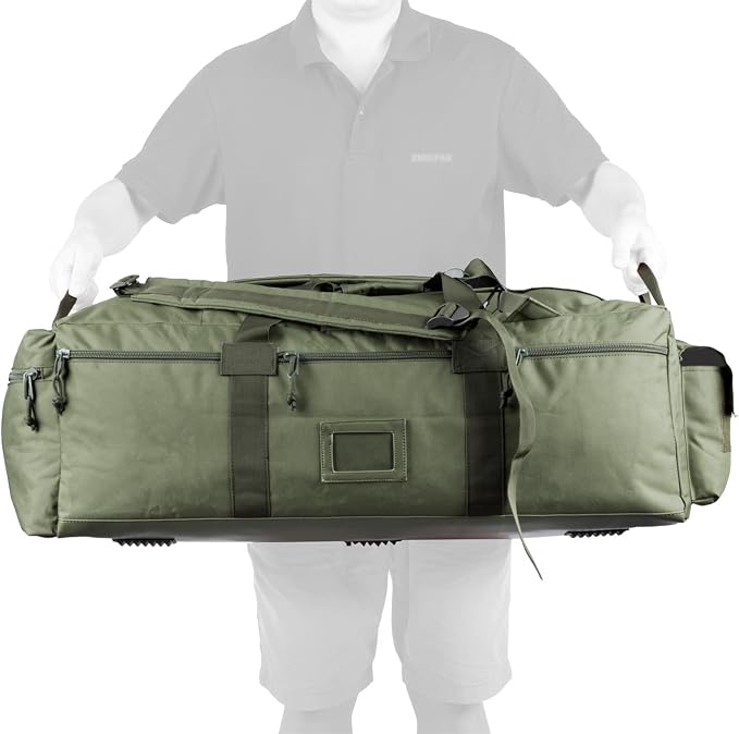 Large Military Duffle Bag Tactical Gear Load Out Bag Deployment Cargo Bag - Image 7
