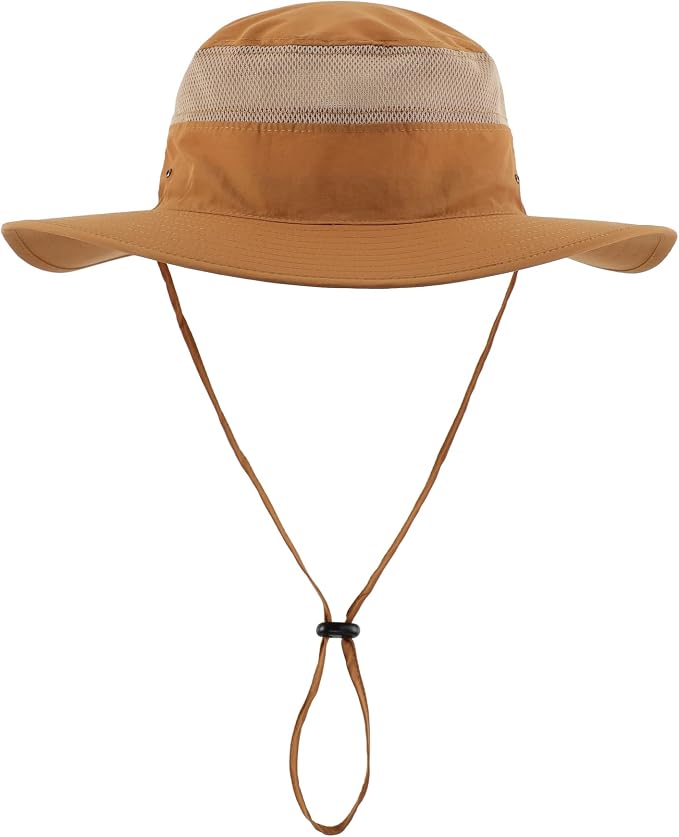 Home Prefer UPF 50+ Men's Sun Hat Wide Brim Bucket Hat UV Protection Hat - Image 2