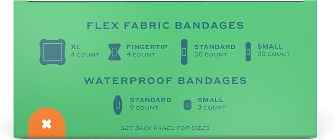 Welly Bandage Family Pack | Adhesive Flexible Fabric & Waterproof Bandages | - Image 4