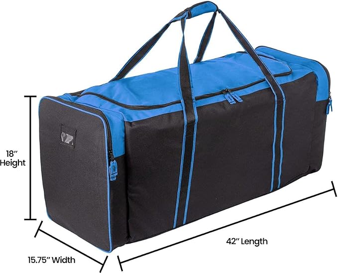 Jetstream Heavy Duty Multi Pocket Durable Sports Gym Equipment Travel Duffel Bag - Image 2
