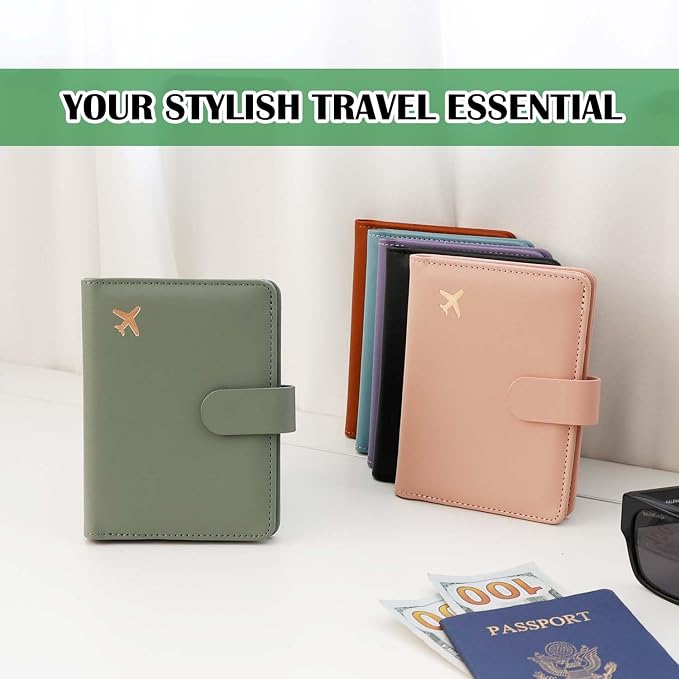 Melsbrinna Premium Leather Passport Holder Covers Case, Waterproof Rfid - Image 7