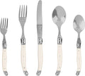 French Home Laguiole 20 Piece Flatware Set – 18/10 Stainless Steel Flatware Set by FrenchHomeLaguiole