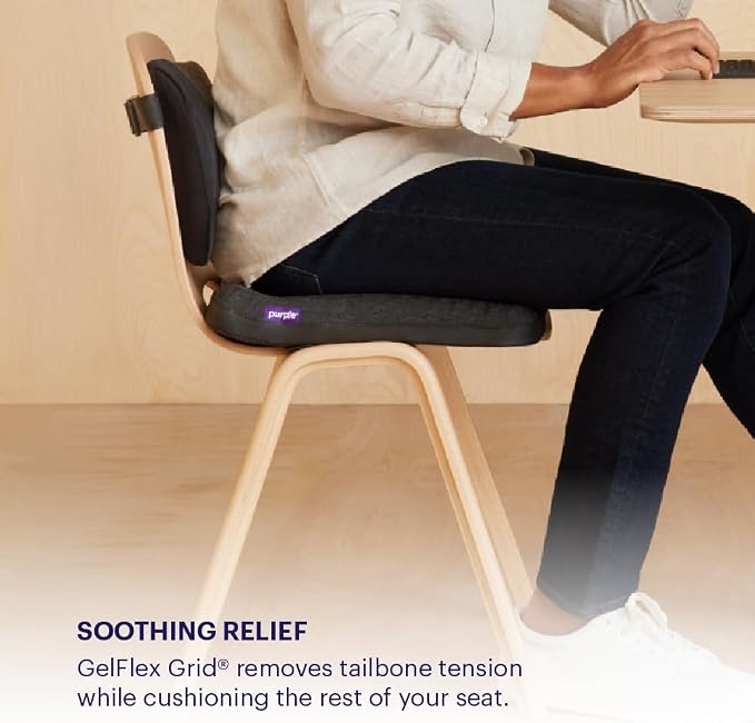 Purple Simply Seat Cushion | Pressure Reducing Grid Designed - Image 5