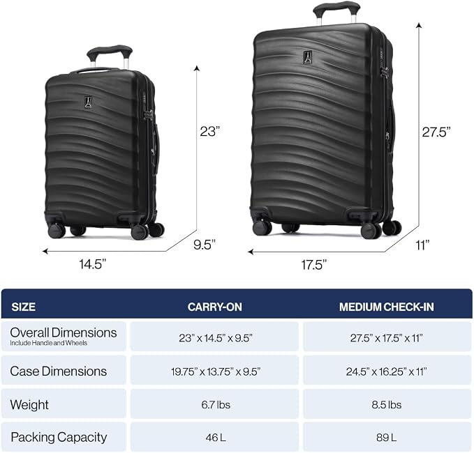 Travelpro Maxlite Air V2 Hardside Expandable Luggage, 8 Spinner Wheels - Image 6
