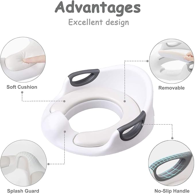 Potty Training Seat for Boys Girls Kids Toddlers Toilet Training Seat Potty - Image 3