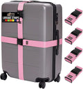 GORILLA GRIP Heavy Duty 4 Pack Adjustable Luggage Straps by GorillaGrip