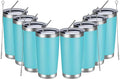 MEWAY 20oz Tumbler 8 Pack Double Wall Vacuum Insulated Travel Mug Bulk by MEWAY