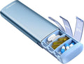 Vaydeer Metal Travel Pill Organizer, 7 Day Weekly Pill Box, Large Capacity by Vaydeer