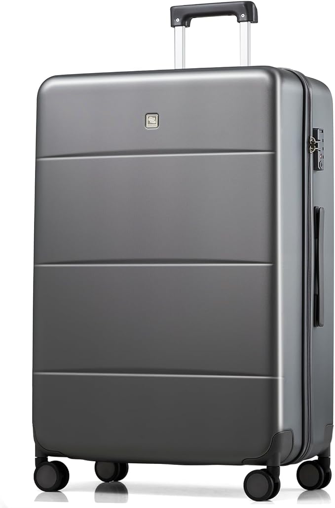 Hanke 28 Inch Luggage with Spinner Wheels Large Travel Suitcase Tsa Hard Case by Hanke