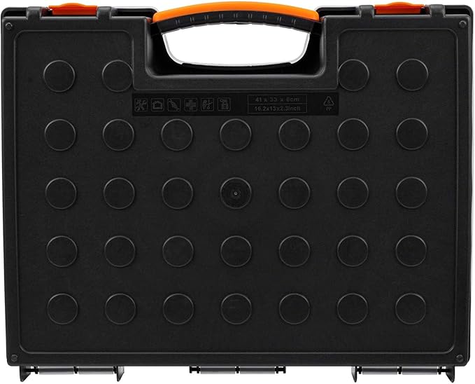 Amazon Basics 19-Removable Compartment Organizer, 16.5 x 13.2 x 2.4 inches - Image 4