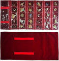 Travel Jewelry Roll Bag Portable Organizer Pouch by SCIKHEFT