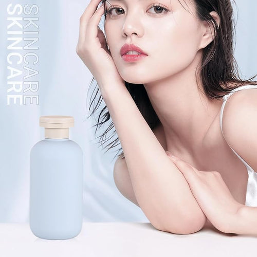 6.8 oz Plastic Travel Shampoo Bottles, Refillable Flip Cap Squeeze Bottles - Image 2