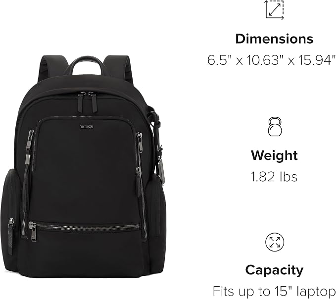 TUMI - Voyageur Celina Backpack - Women's Work and Travel Bag - 16.0" X 10.6" X - Image 9