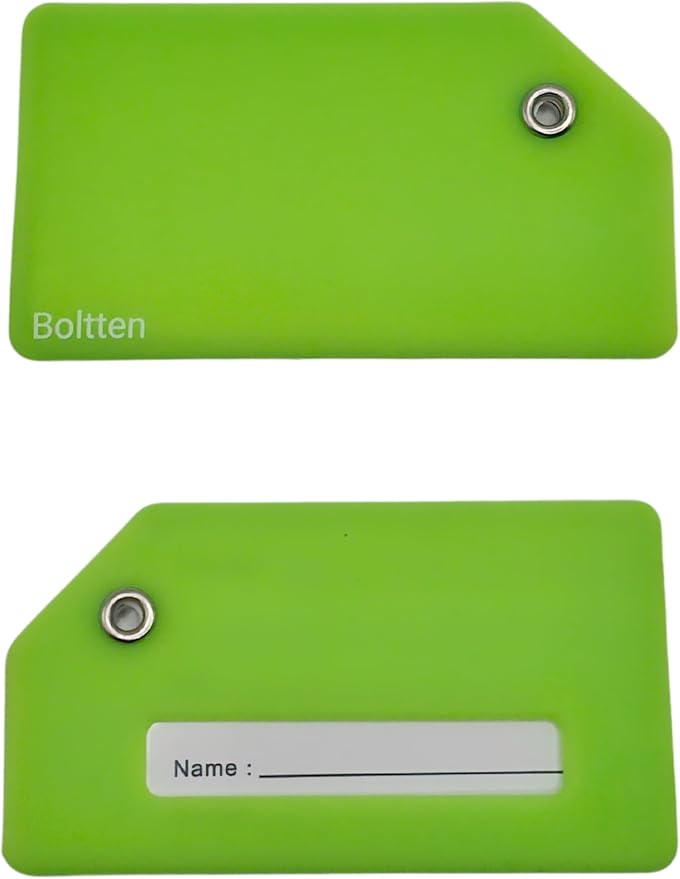 5 Pack Silicone Luggage Tag - Image 2