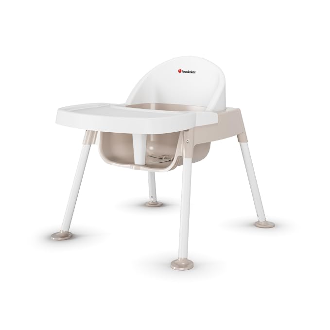 Foundations Secure Sitter 9" Feeding Chair, Stable “No Tip” Feet, 3-Point by FoundationsChildrensProducts