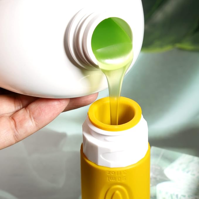Travel Bottles for Toiletries, Tsa Approved 3oz Travel Size Containers BPA Free - Image 3