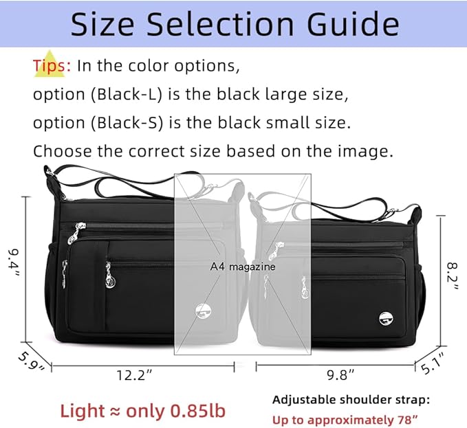 MINTEGRA Women Shoulder Handbag Roomy Multiple Pockets Bag Ladies Crossbody - Image 3