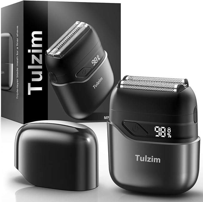 Electric Foil Shaver for Men: Portable Electric Razor for Beard/Face by ElectricRazor