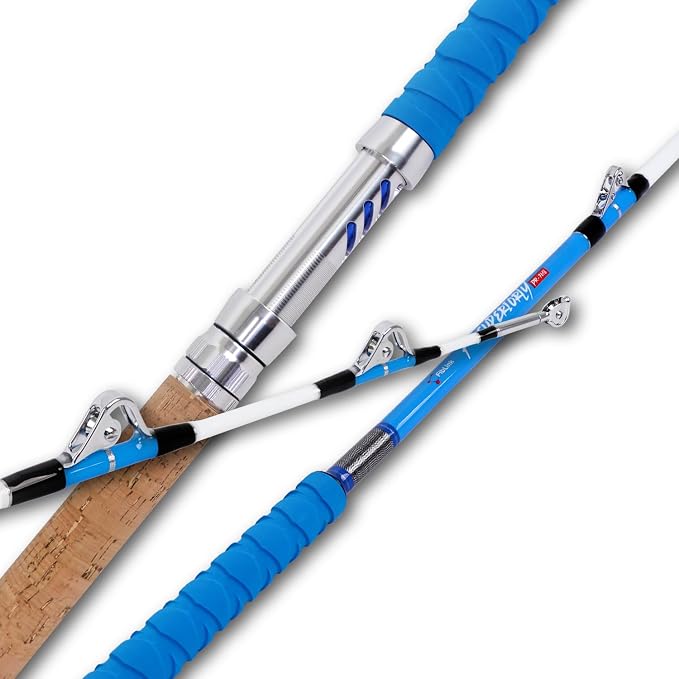 Fiblink Saltwater Fishing Rod Heavy Duty Trolling Rod Conventional Boat Standup by Fiblink