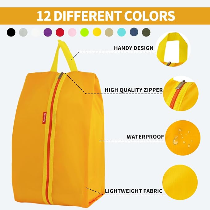 6pcs Portable Shoe Organizer, Travel Pouches - Image 4