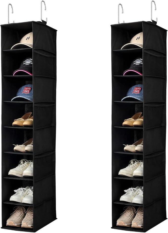 Hanging Shoe Organizer for Closet by Berdeng