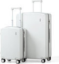 Hanke Hard Shell Luggage Sets 2 Pieces, Carry On and Checked Luggage Sets by Hanke