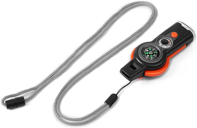 Emergency Survival Function Whistle, Outdoor Multifunctional Tool Safety Whistle - Image 2